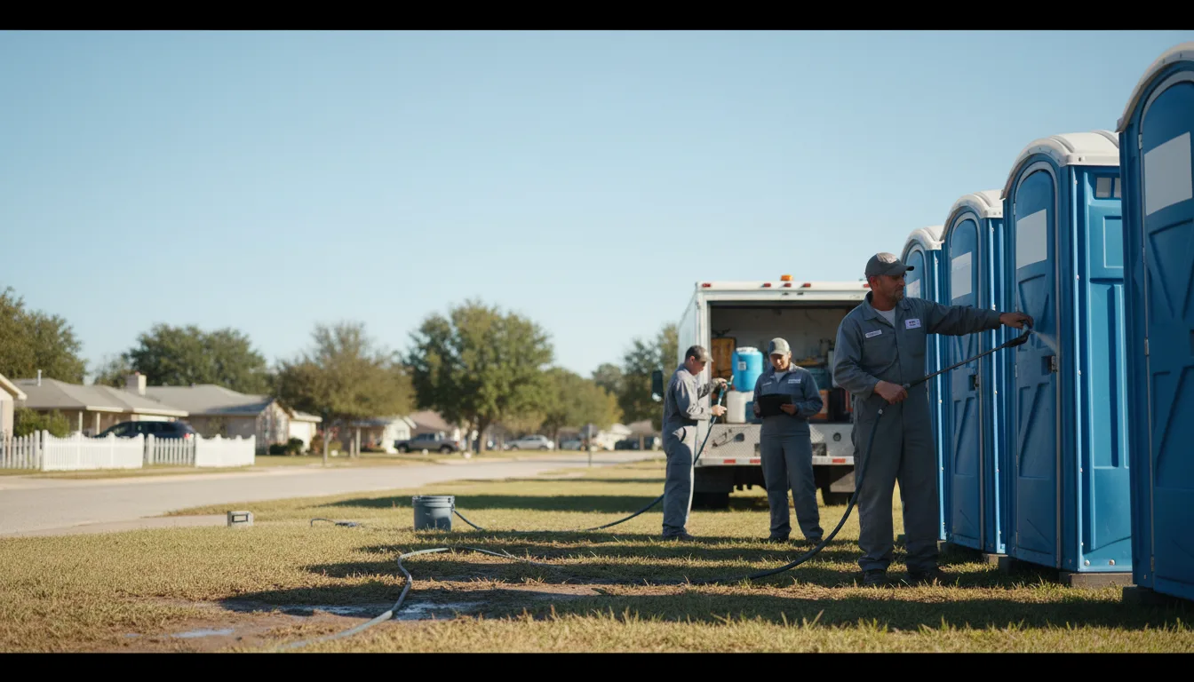 Long-Term Portable Toilet Rental in West Point, IA near me